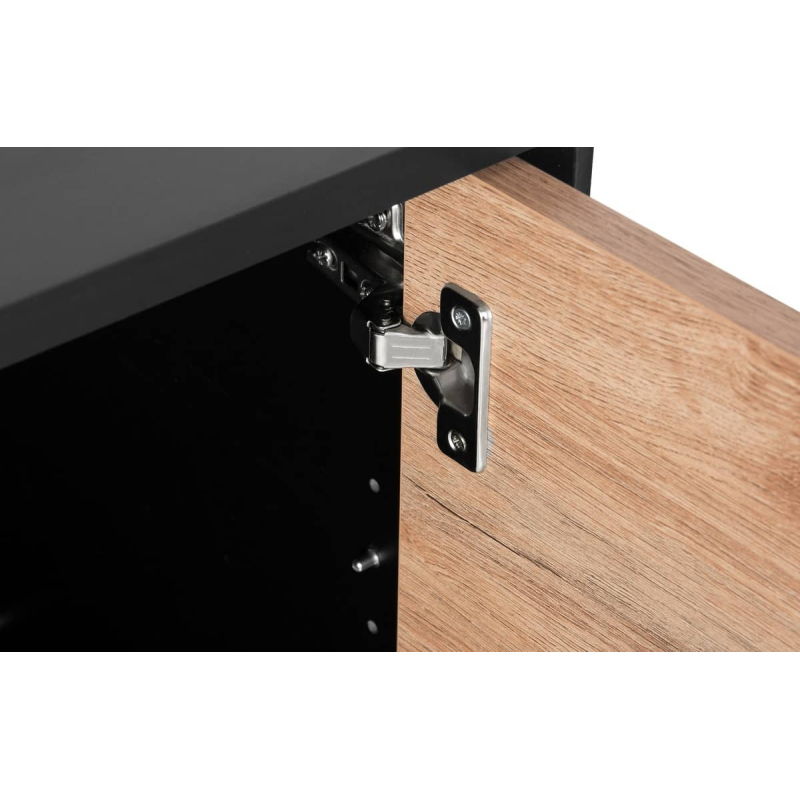 Knygų spinta LOFTY OAK, 52x41x174 cm