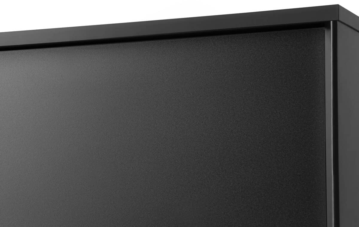 Vitrina LOFTY GRAFIT, 102x41x174 cm