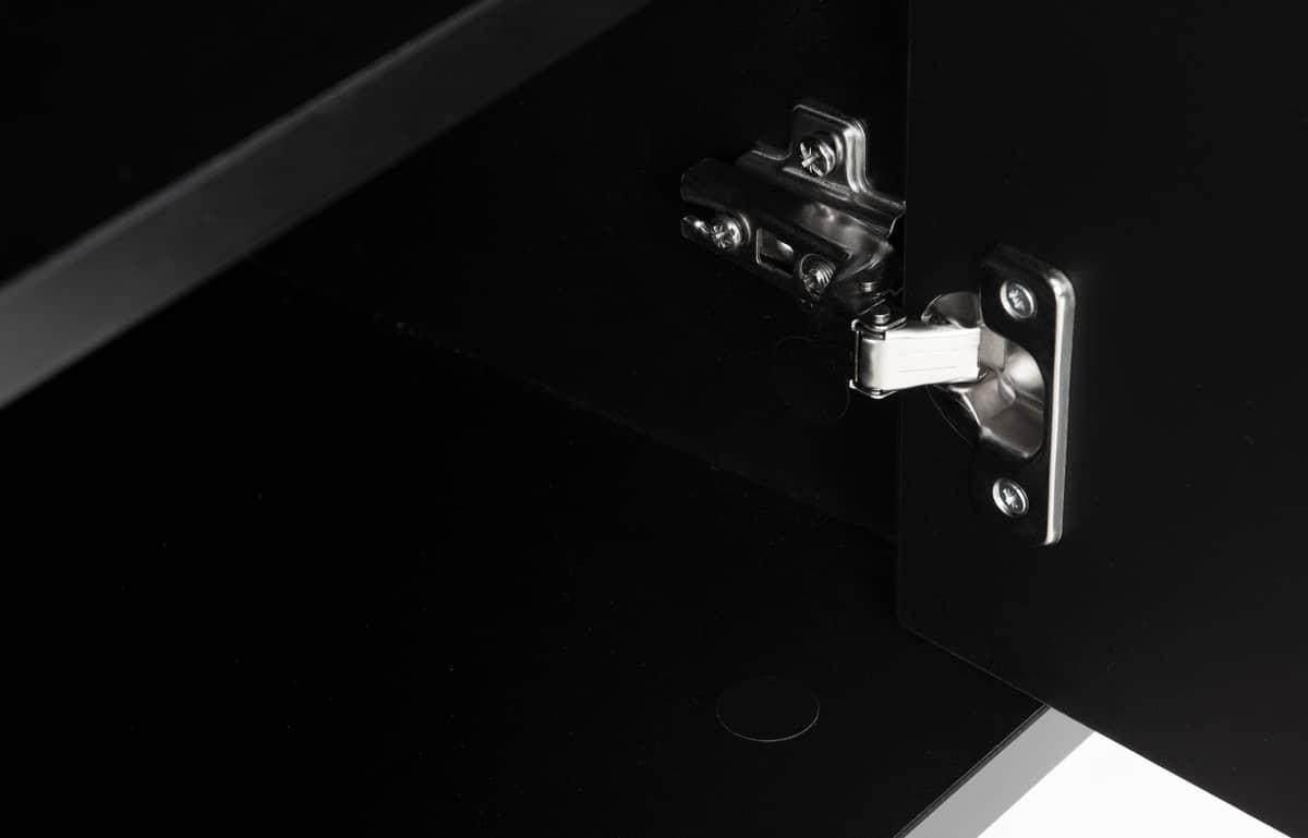 Vitrina LOFTY GRAFIT, 102x41x174 cm