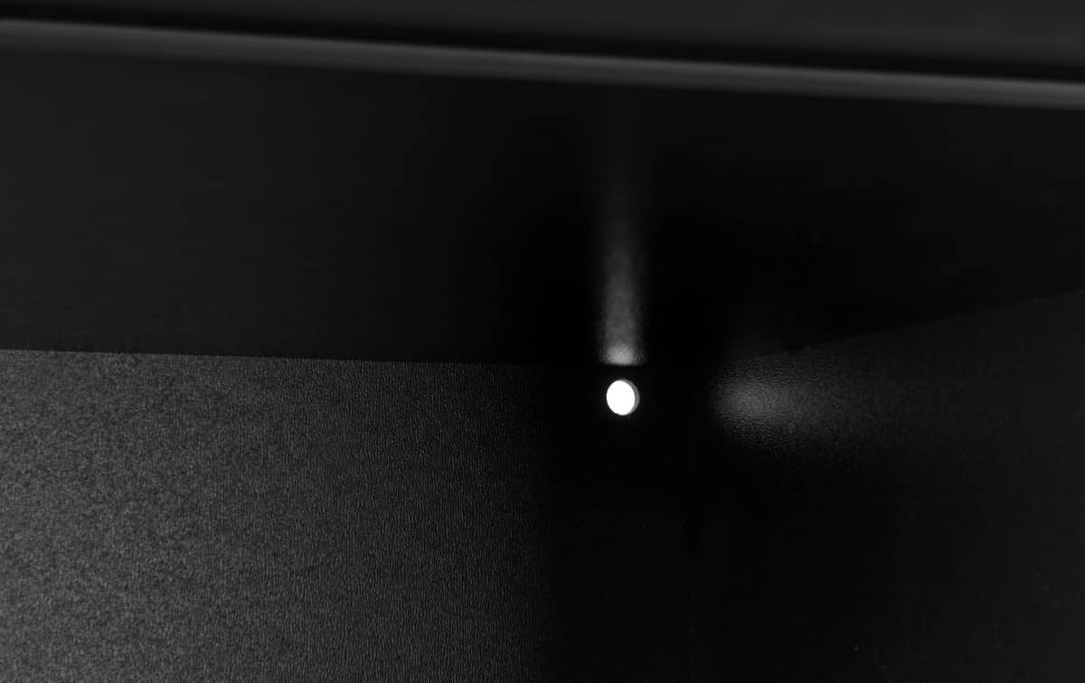 Vitrina LOFTY GRAFIT, 102x41x174 cm