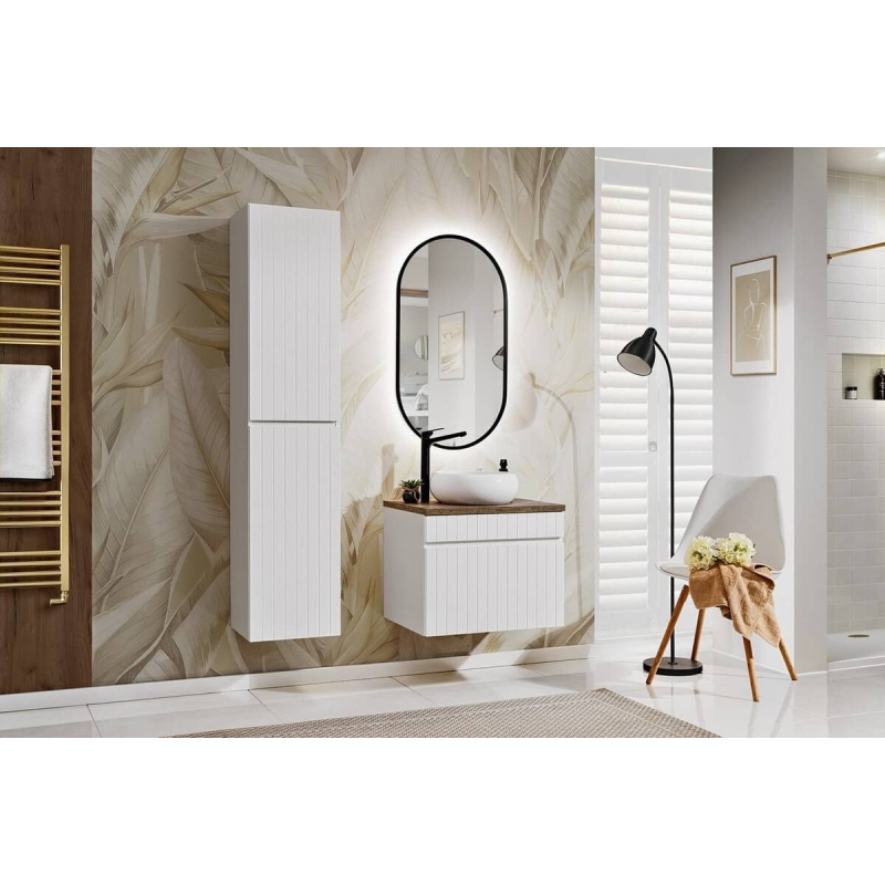 Pakabinama vonios spintelė 800 ICON WHITE
