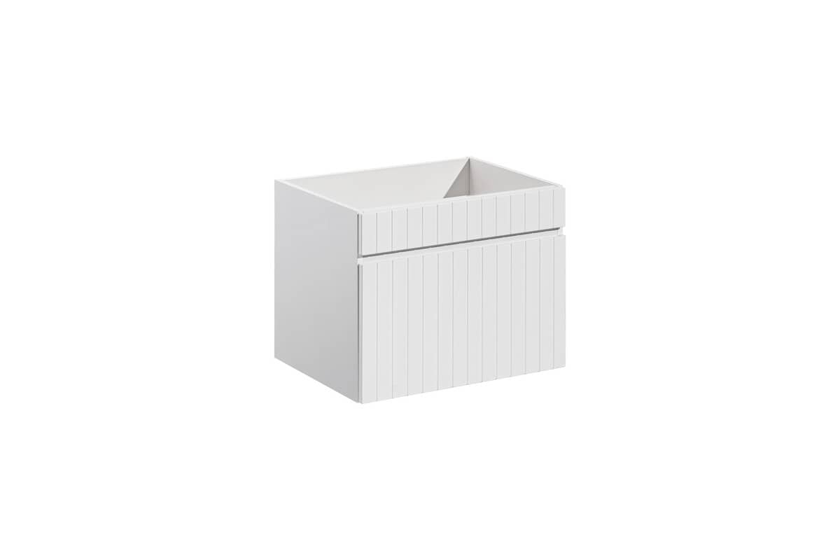 Pakabinama vonios spintelė su praustuvu 826A ICON WHITE