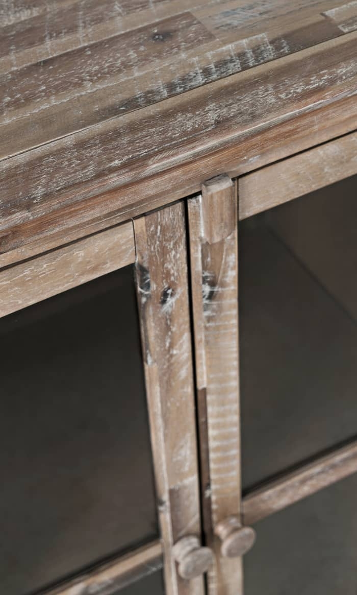 Spintelė AVELLINO, ruda, 178x38x107 cm