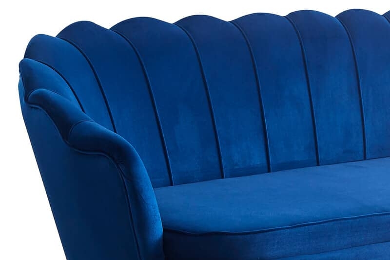 Sofa 271, mėlyna, 180x76x78 cm