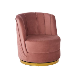 Fotelis SF371, rožinis, 68x57x77 cm