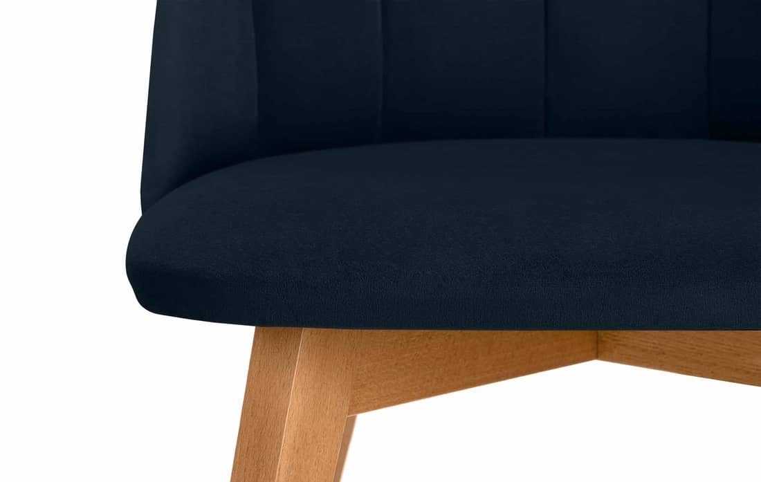 Kėdė RIFU, mėlyna, 48x44x86 cm