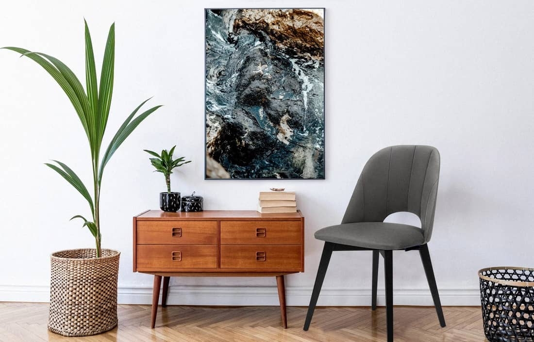 Kėdė BOVI, pilka, 48x44x86 cm