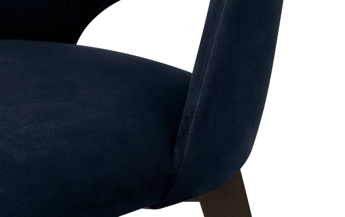 Kėdė BOVI, mėlyna, 48x44x86 cm