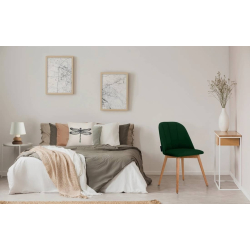 Kėdė BAKER, žalia, 48x44x86 cm