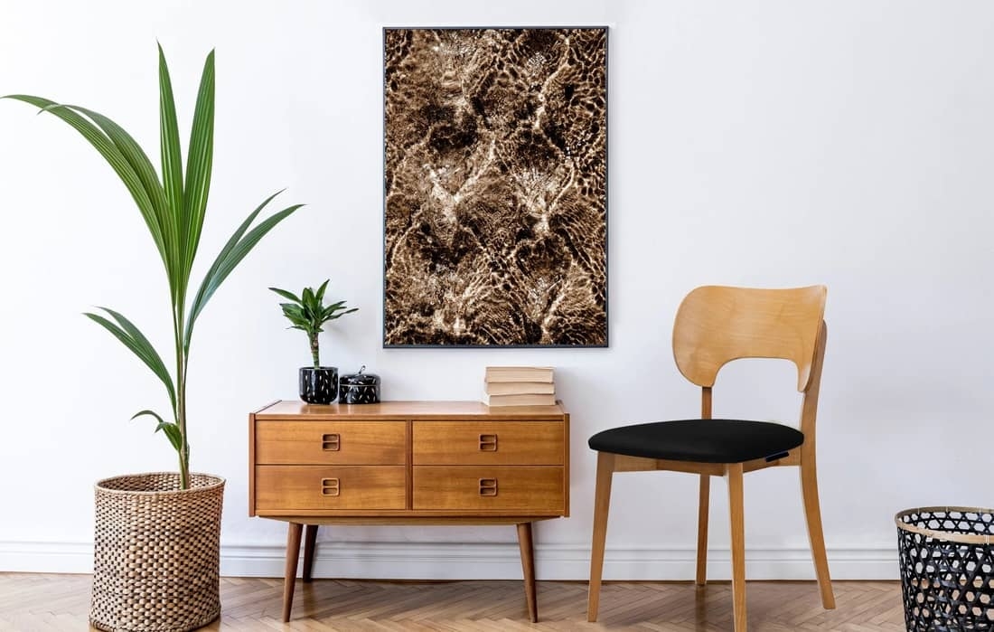 Kėdė LYCA, juoda/ąžuolo, 47x45x80,5 cm