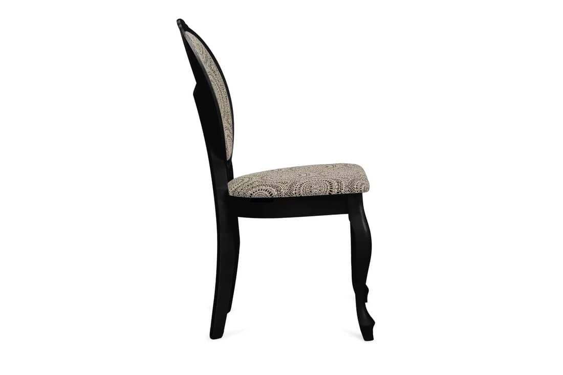 Kėdė MEXA, juoda, 47x44x96 cm