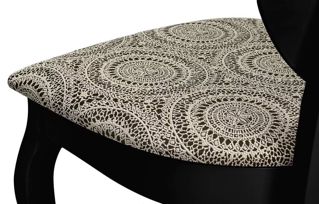 Kėdė MEXA, juoda, 47x44x96 cm