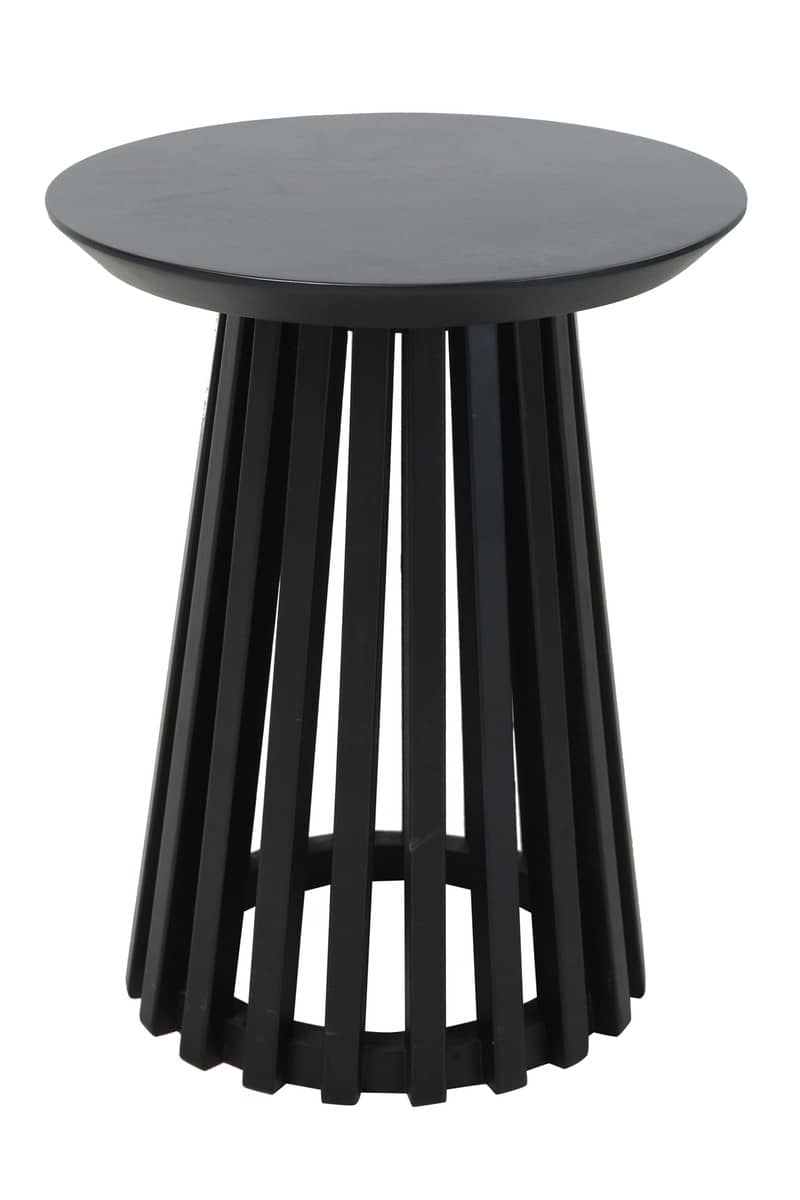 Žurnalinis staliukas KENA, juodas, 40x40x50 cm