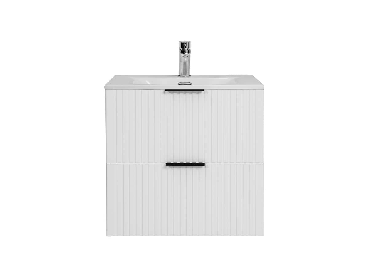 Pakabinama vonios spintelė su praustuvu 826 ADELO WHITE