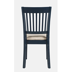 Kėdė AVELLINO, tamsiai mėlyna, 46x53,5x94 cm