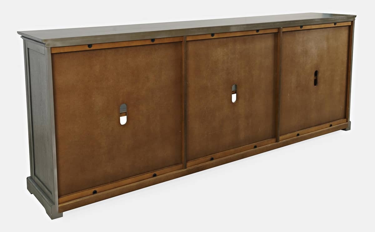 Spintelė AVELLINO, pilka, 244x43x92 cm