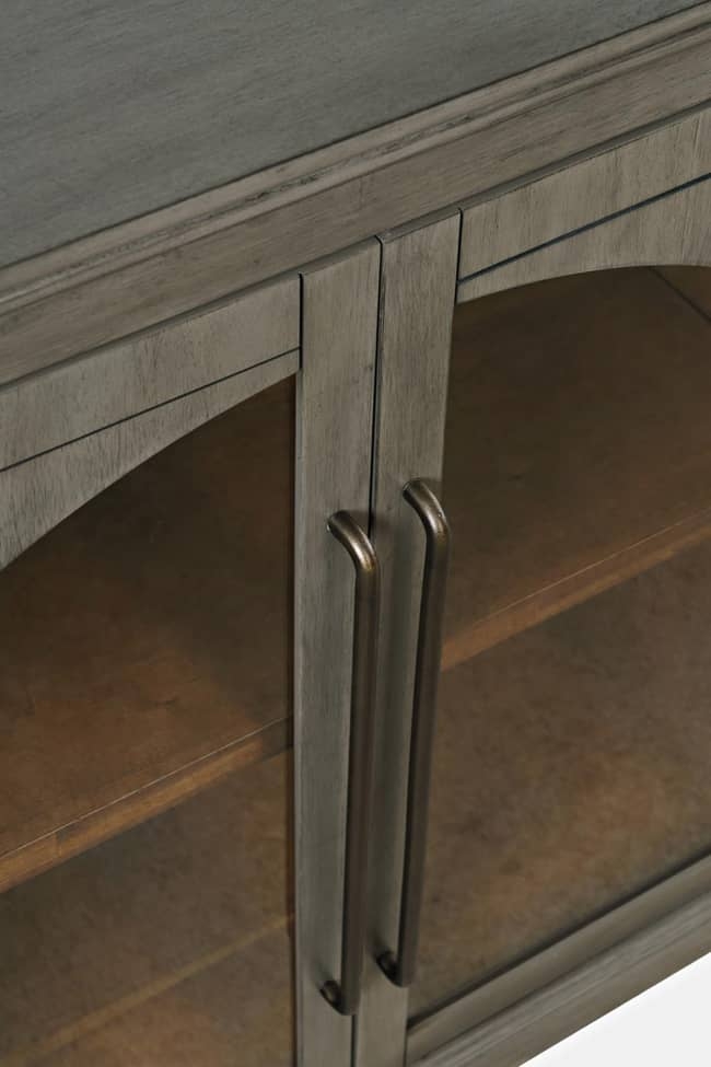 Spintelė AVELLINO, pilka, 244x43x92 cm