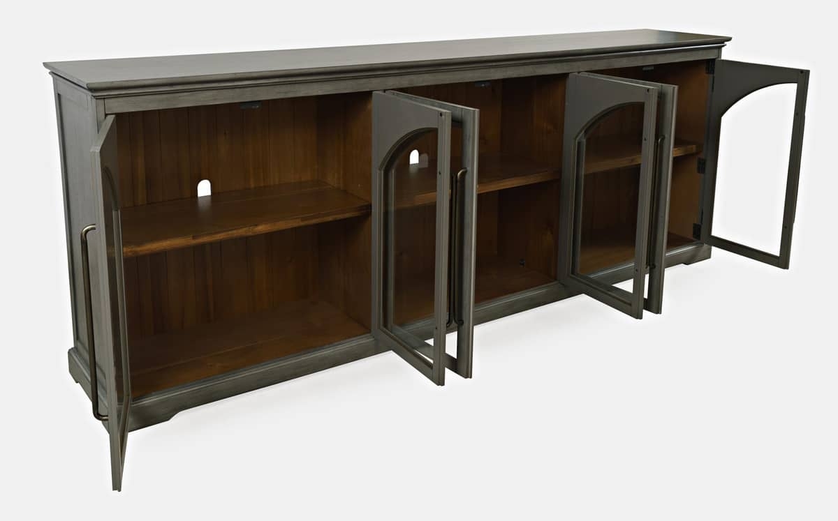 Spintelė AVELLINO, pilka, 244x43x92 cm