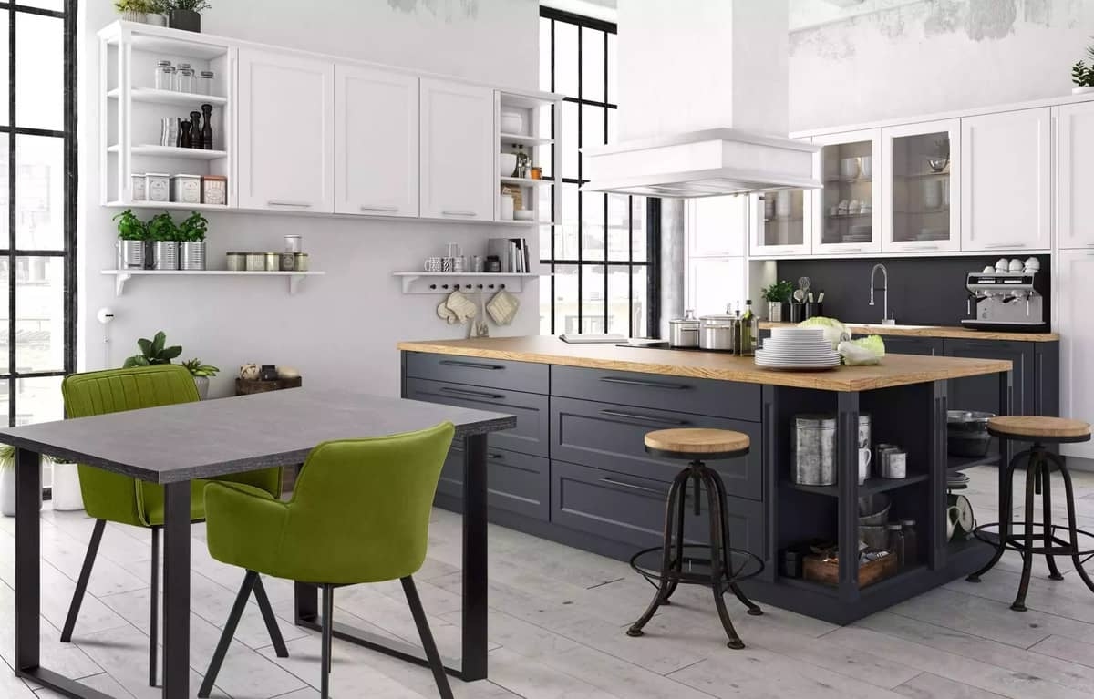 Stalas CETI, betono, 125x80x77 cm