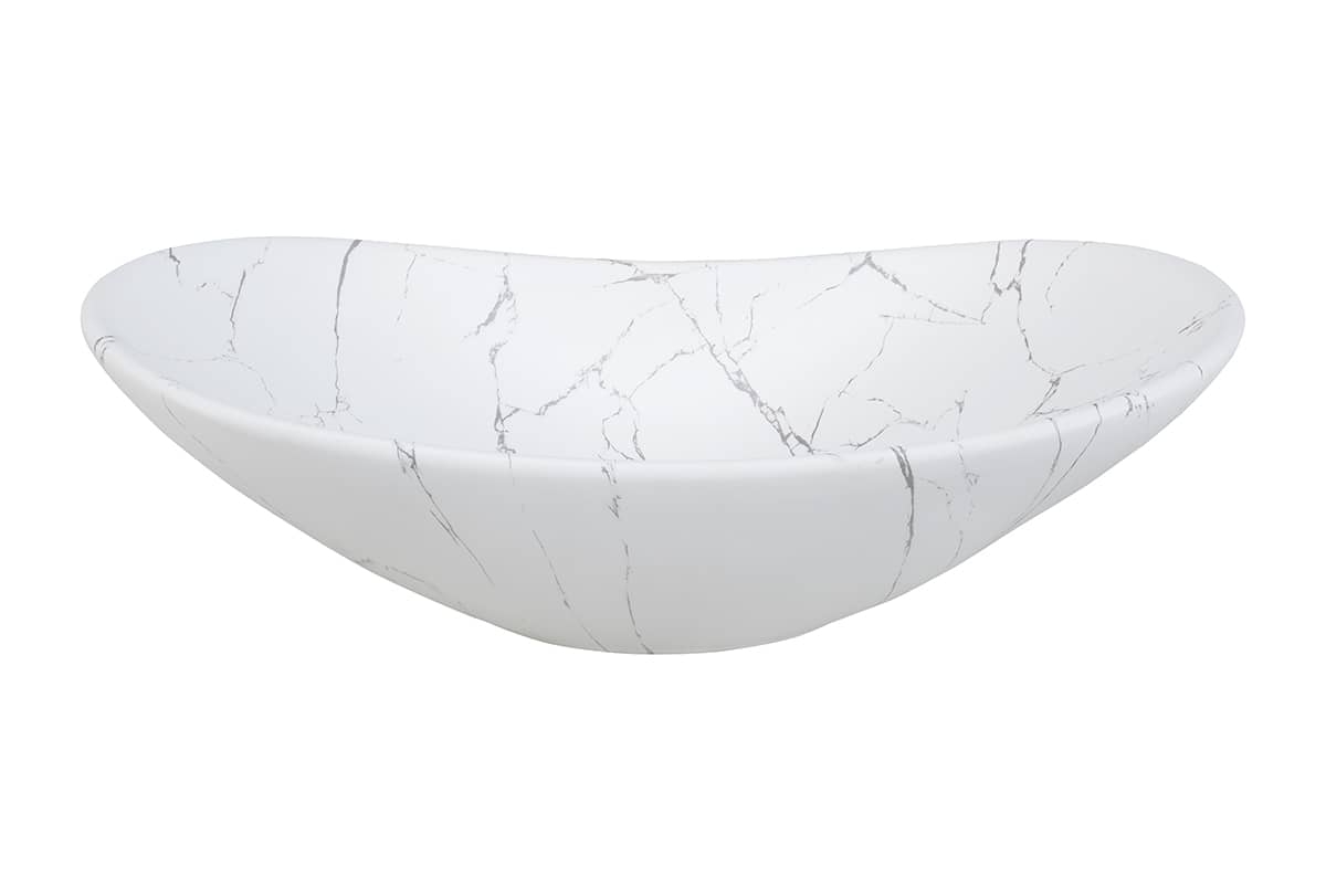 Pastatomas praustuvas LENI, baltas, 62x36x16 cm
