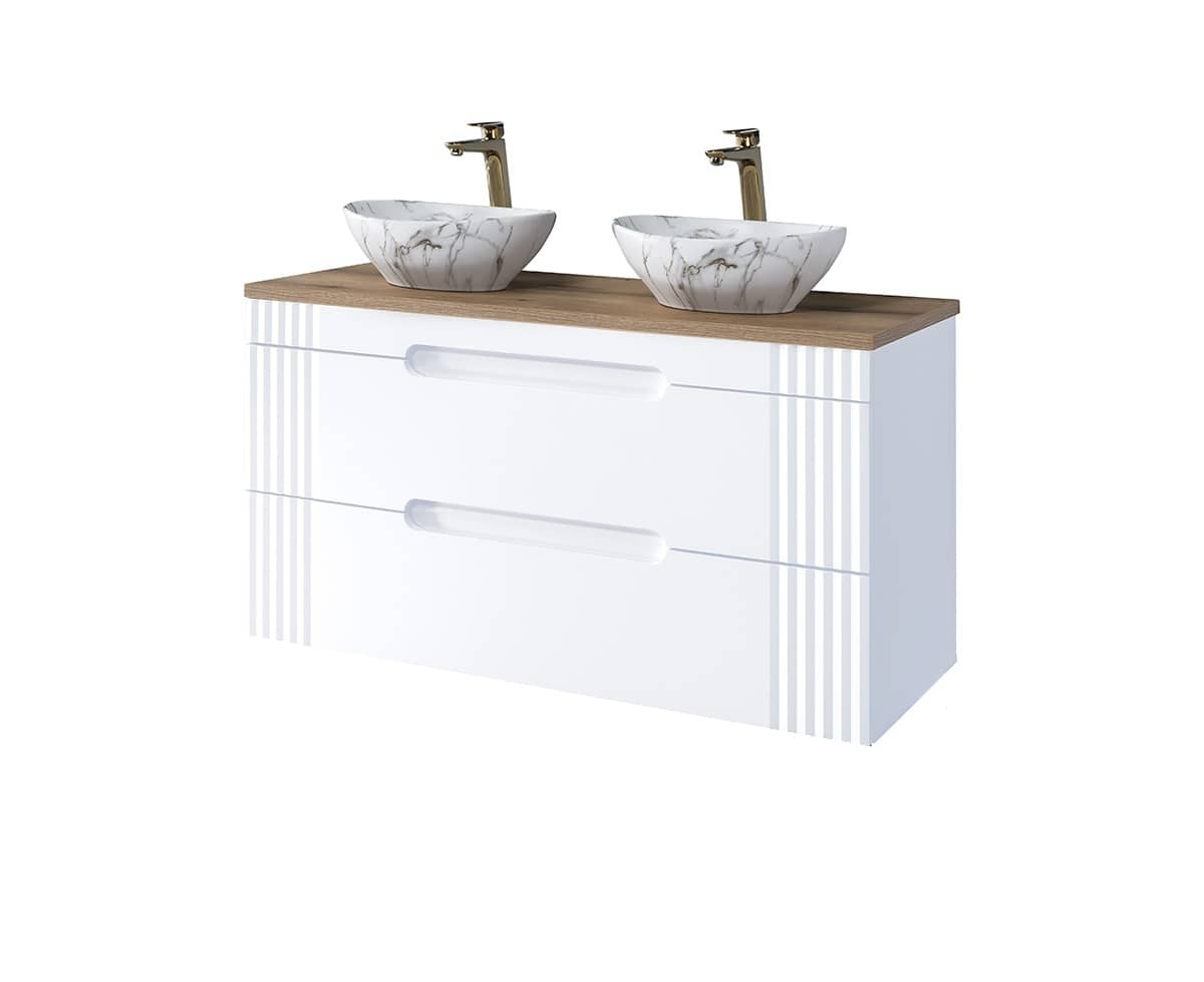 Vonios komplektas FIJI WHITE 120