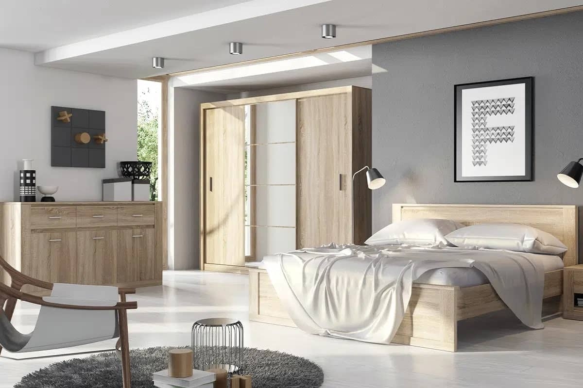 Lova 160/180 cm TIVOL, 190x212x80 cm