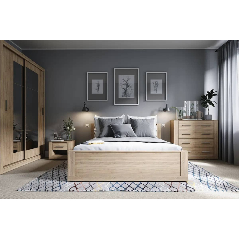 Lova 160/180 cm TIVOL, 190x212x80 cm