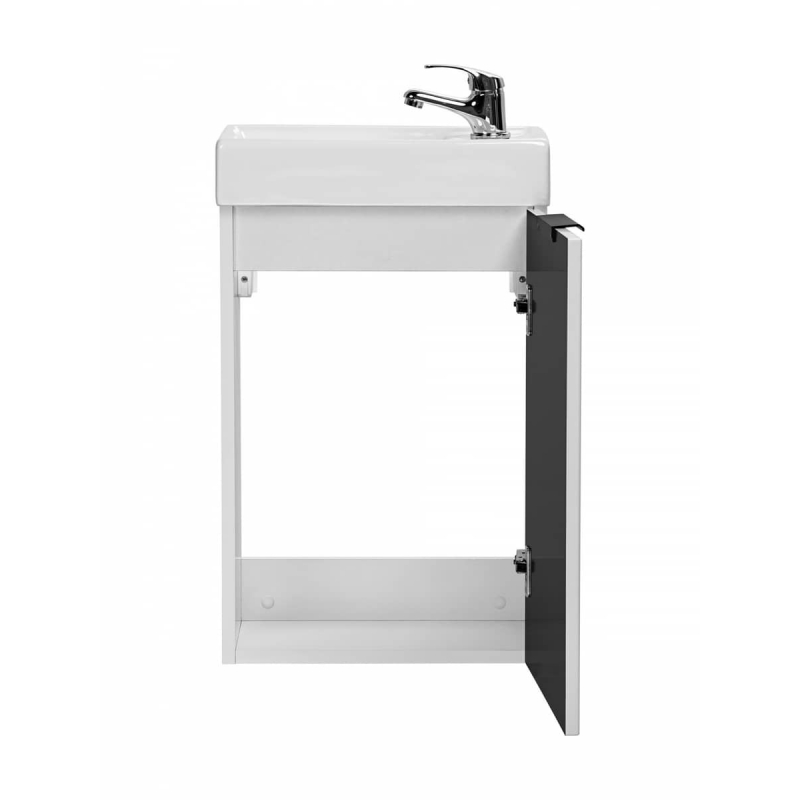 Pakabinama vonios spintelė su praustuvu 824 ADELO WHITE