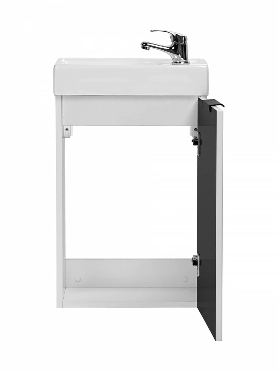 Pakabinama vonios spintelė su praustuvu 824 ADELO WHITE