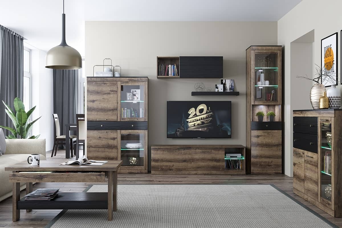 Vitrina LANDA, 100x36x160 cm