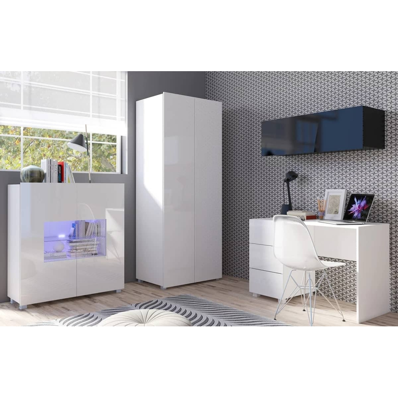 Darbo stalas PAVA, baltas, 110x55x77 cm