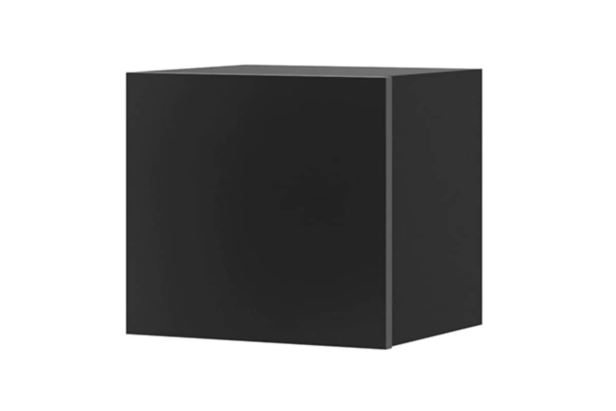 Pakabinama spintelė PAVA, juoda, 34x32x34 cm