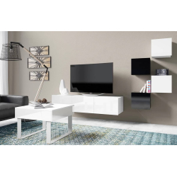 Pakabinama spintelė PAVA, balta, 34x32x34 cm