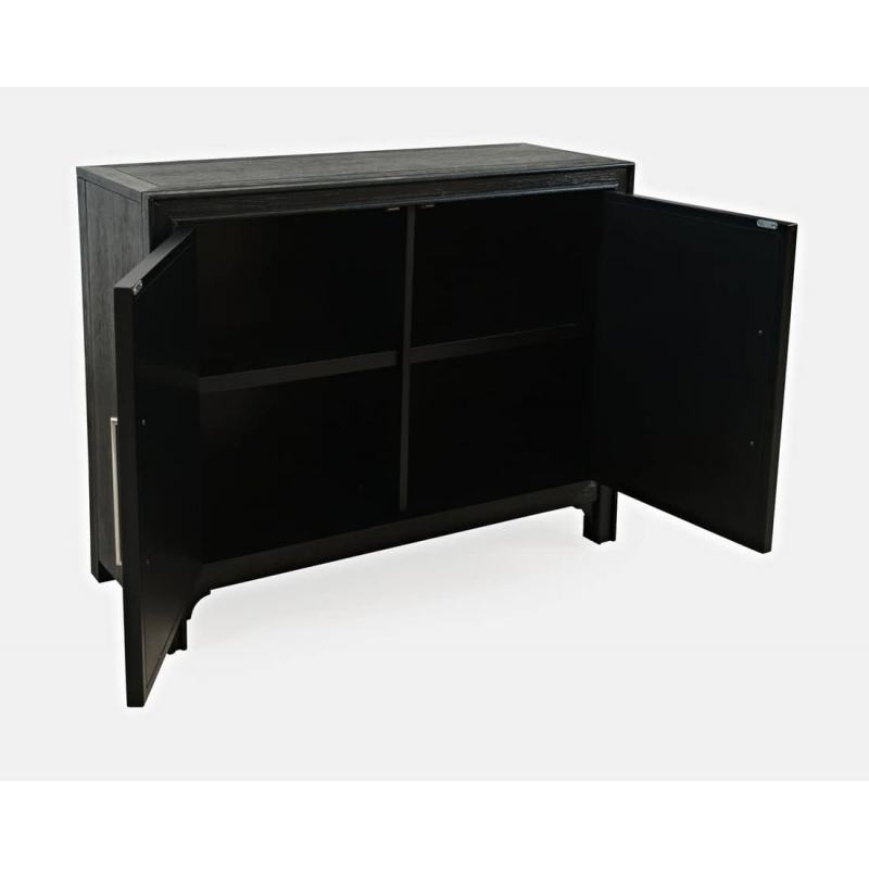 Spintelė AVELLINO, juoda, 102x38x82 cm