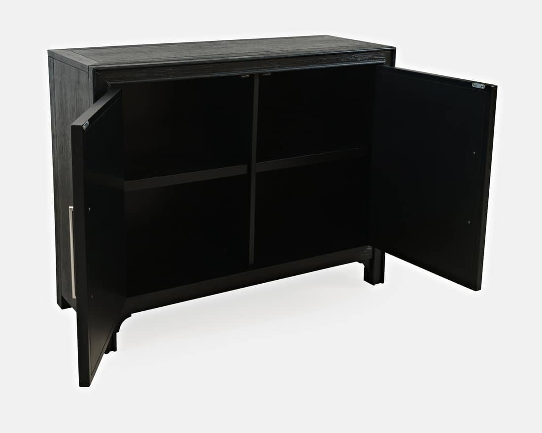 Spintelė AVELLINO, juoda, 102x38x82 cm