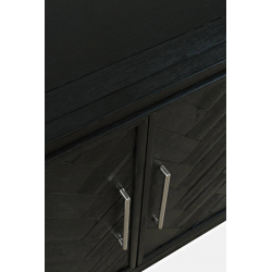 Spintelė AVELLINO, juoda, 102x38x82 cm