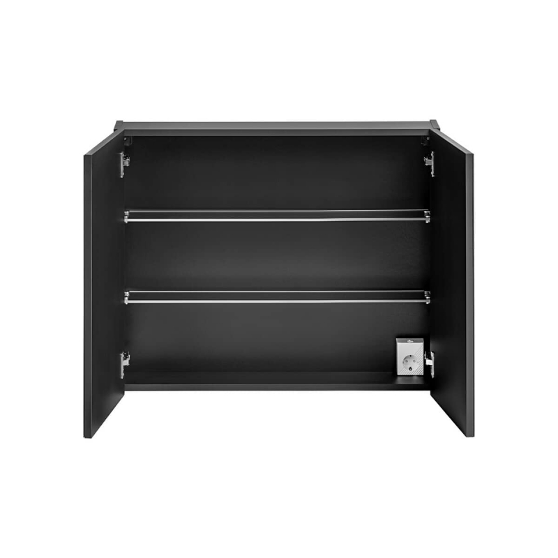 Pakabinamas veidrodis-spintelė 848 SANTA NERO