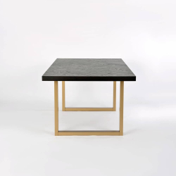 modernaus dizaino stalas, medinis, stačiakampio formos