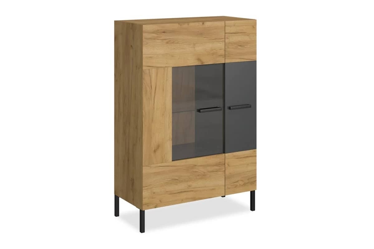 Vitrina LACER, 90x42x135 cm