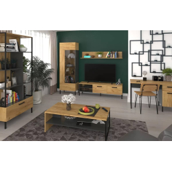 TV spintelė LACER, 155x42x46 cm