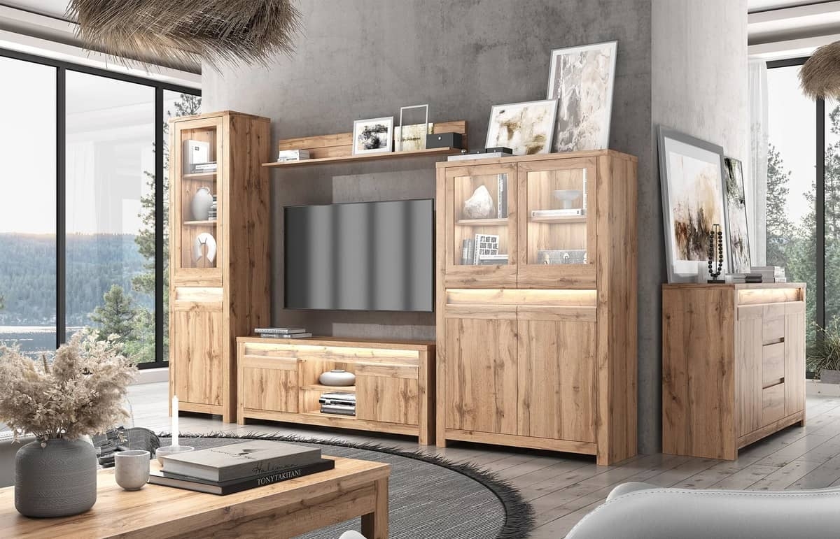 Pakabinama lentyna SKELA, 153x21x20 cm