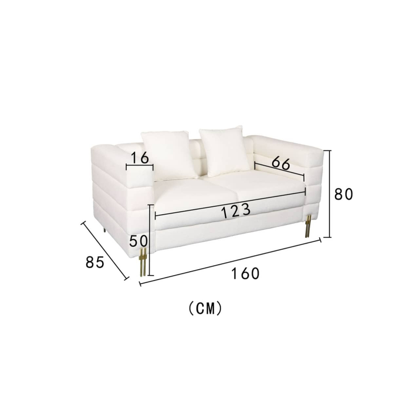 Sofa NUA, 160x85x80 cm