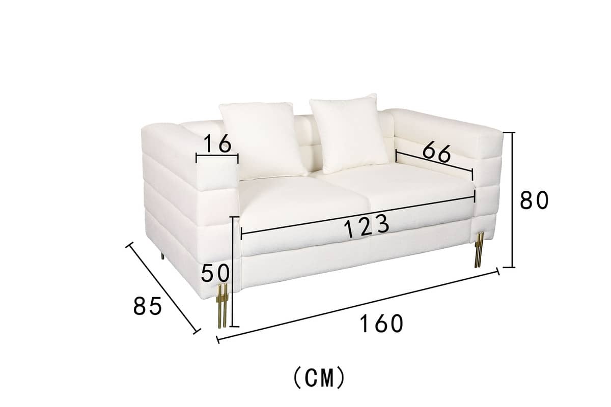 Sofa NUA, 160x85x80 cm