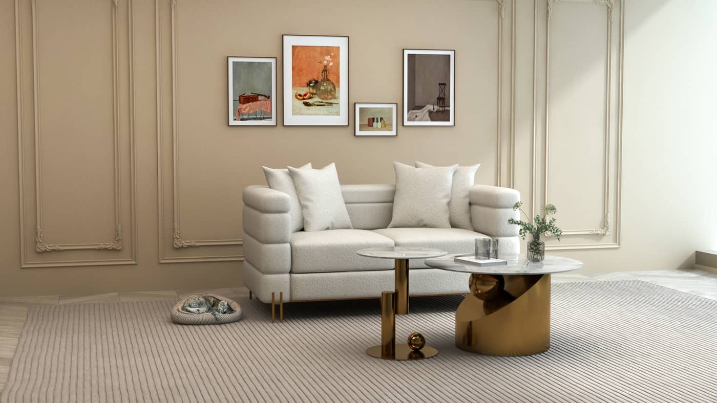Sofa NUA, 160x85x80 cm