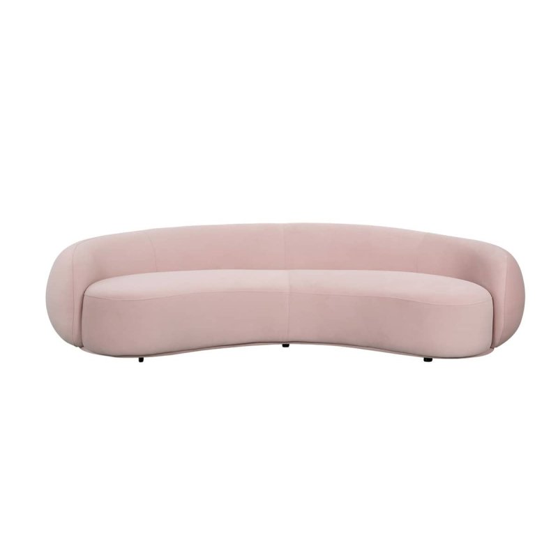 Sofa NUA, rožinė, 260x125x75 cm