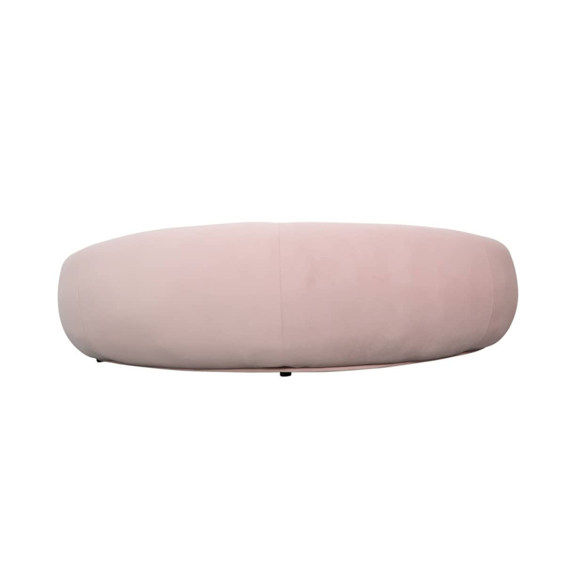 Sofa NUA, rožinė, 260x125x75 cm