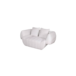 Sofa NUA, balta, 160x90x70 cm