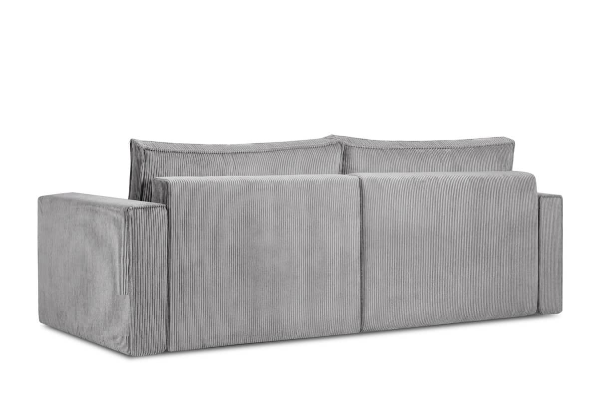 Sofa NAPA, šviesiai pilka, 228x101x89 cm