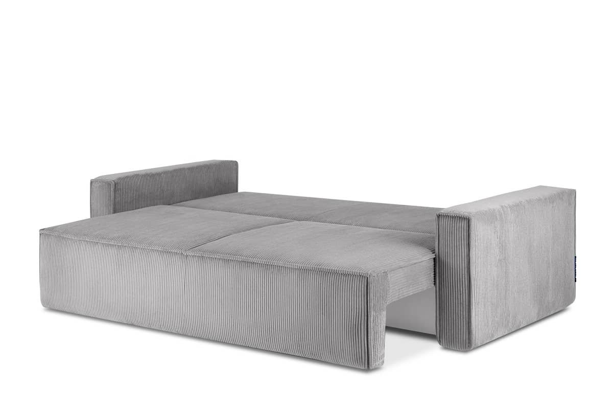 Sofa NAPA, šviesiai pilka, 228x101x89 cm