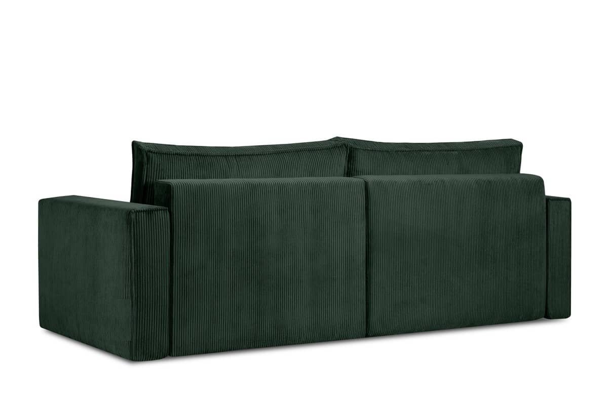 Sofa NAPA, žalia, 228x101x89 cm